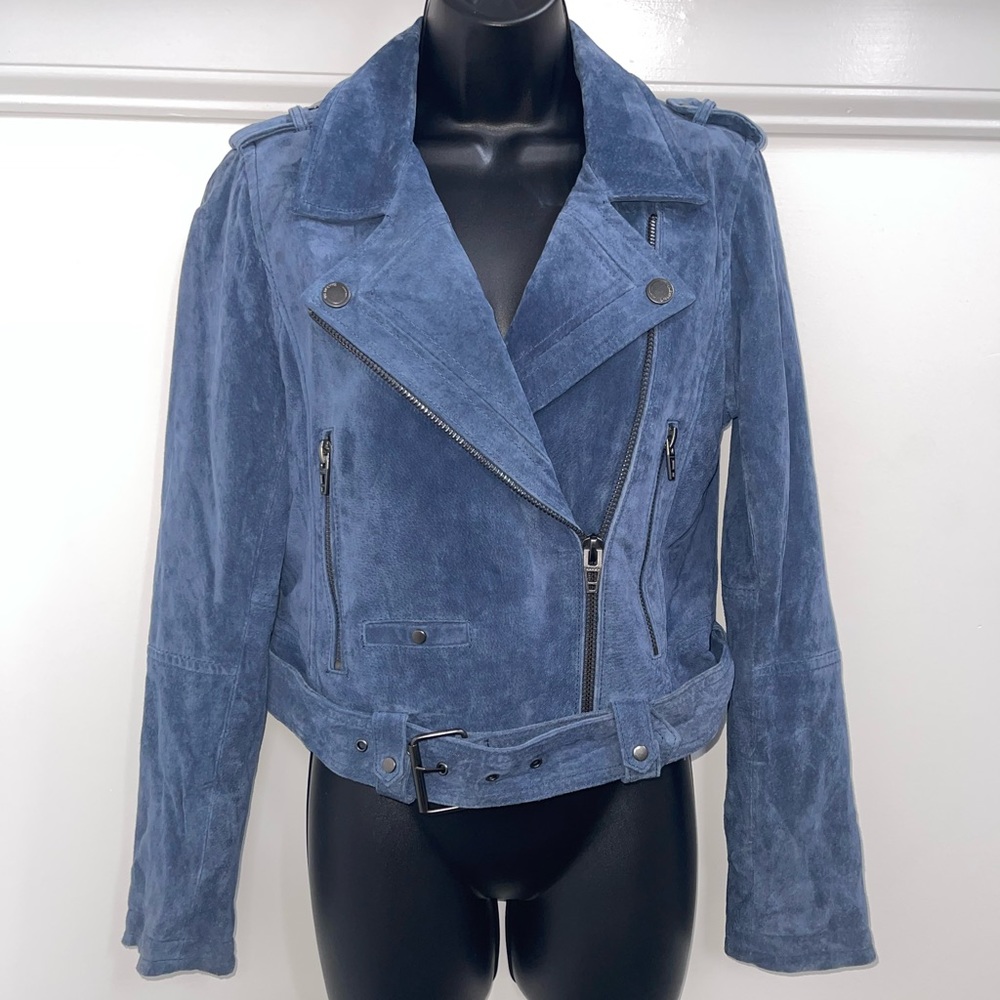 Blank NYC Suede Moto Jacket